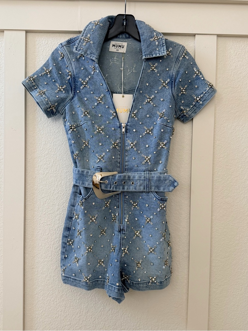 Show me your Mumu Denim Dolly Romper XS
